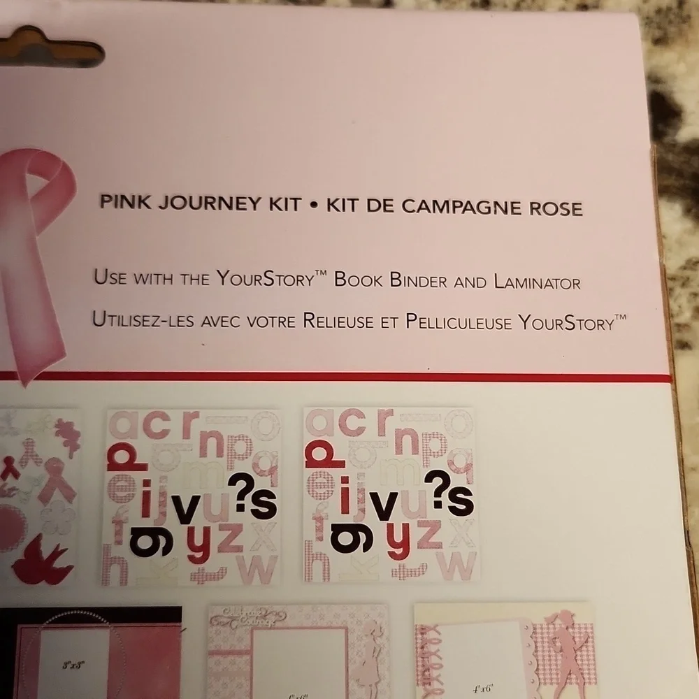 Pink journal kit 8x8